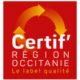 Logo Certif Région Occitanie Label Qualité